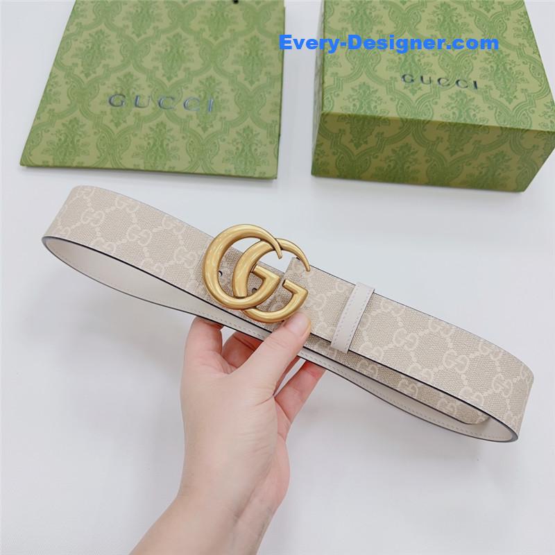 Gucci new double-sided original calfskin belt