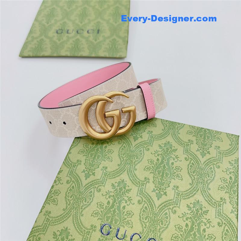 Gvc*1 new double-sided original calfskin belt