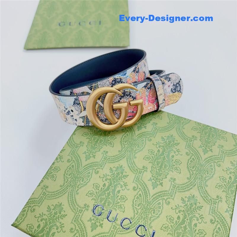 Gvc*1 new double-sided original calfskin belt