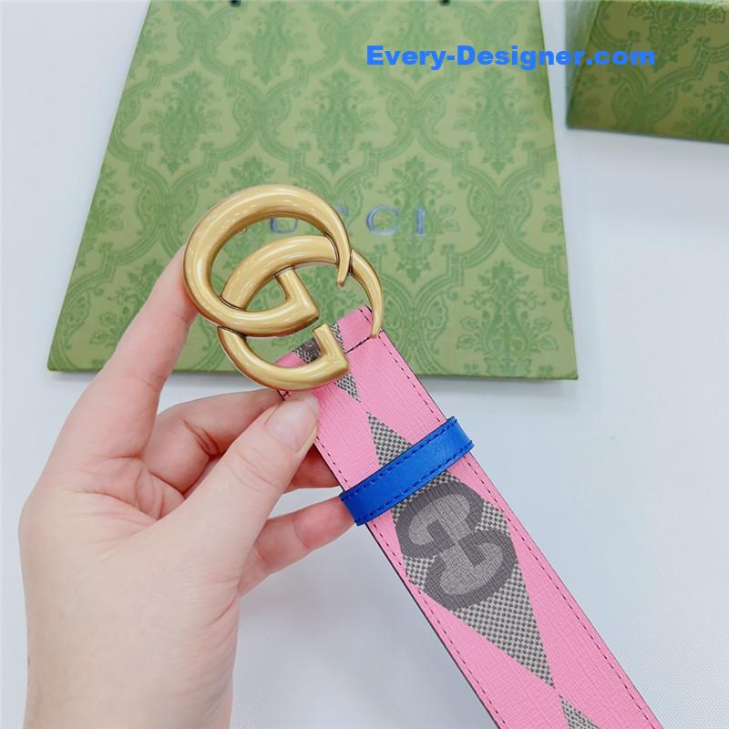 Gvc*1 new double-sided original calfskin belt