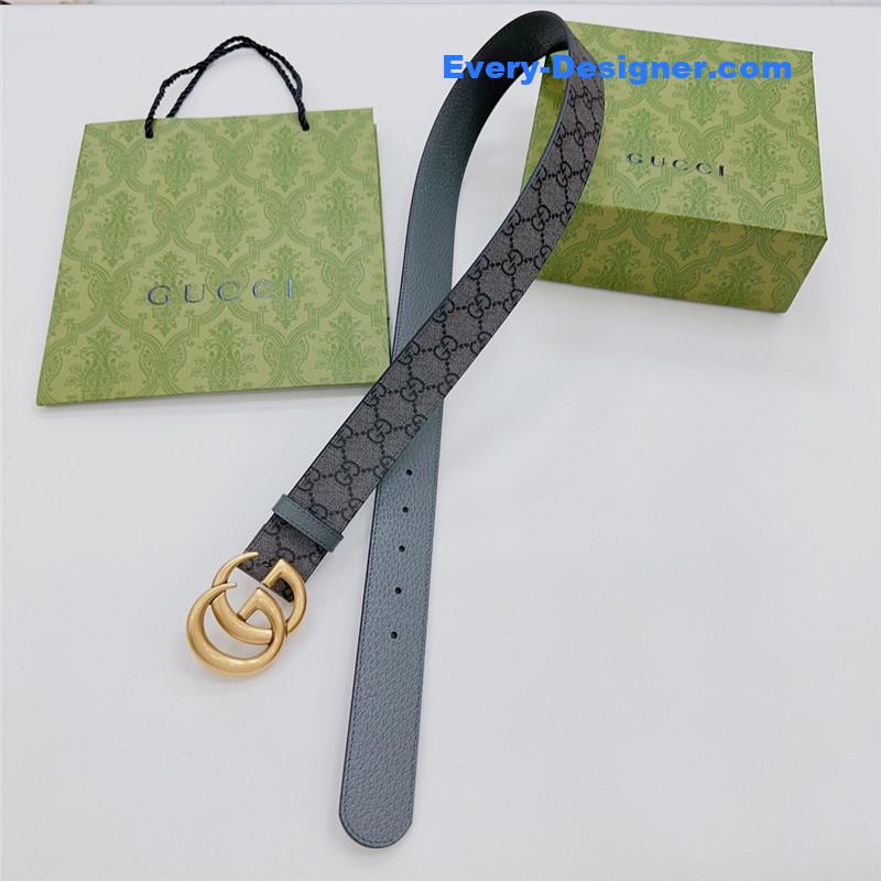 Gvc*1 new double-sided original calfskin belt