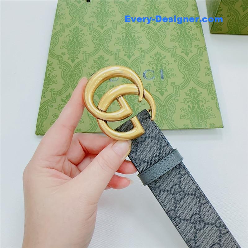 Gvc*1 new double-sided original calfskin belt