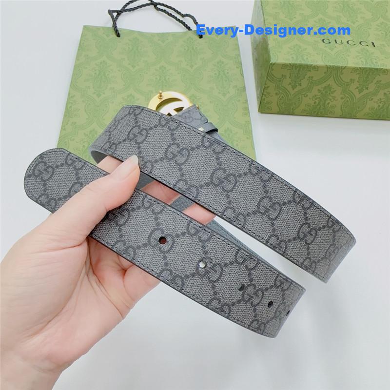 Gvc*1 new double-sided original calfskin belt