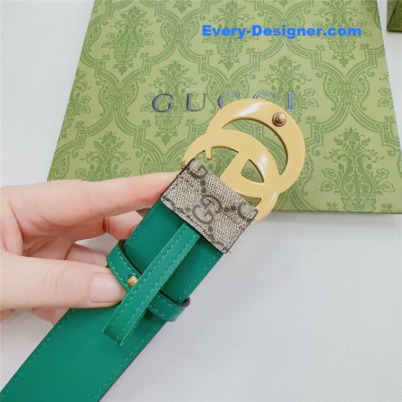 Gvc*1 new double-sided original calfskin belt