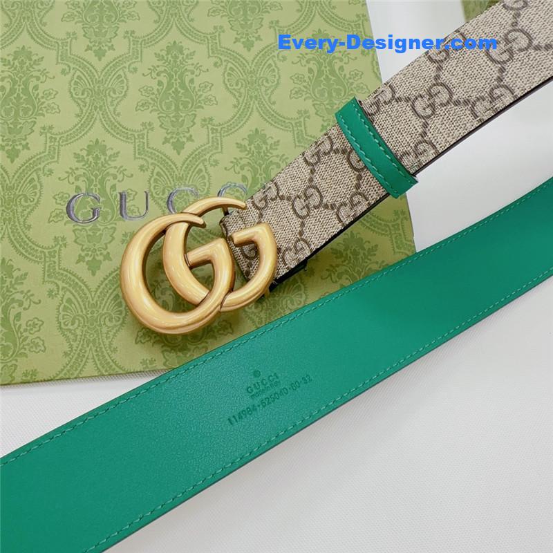 Gvc*1 new double-sided original calfskin belt