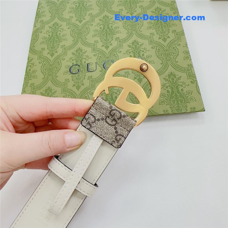 Gvc*1 new double-sided original calfskin belt