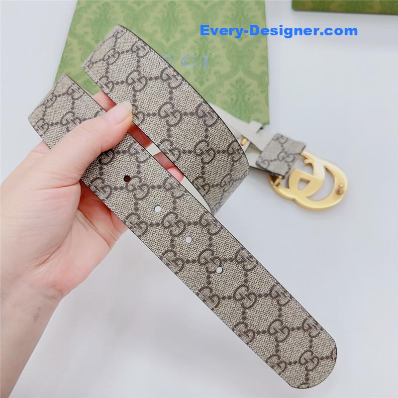 Gvc*1 new double-sided original calfskin belt