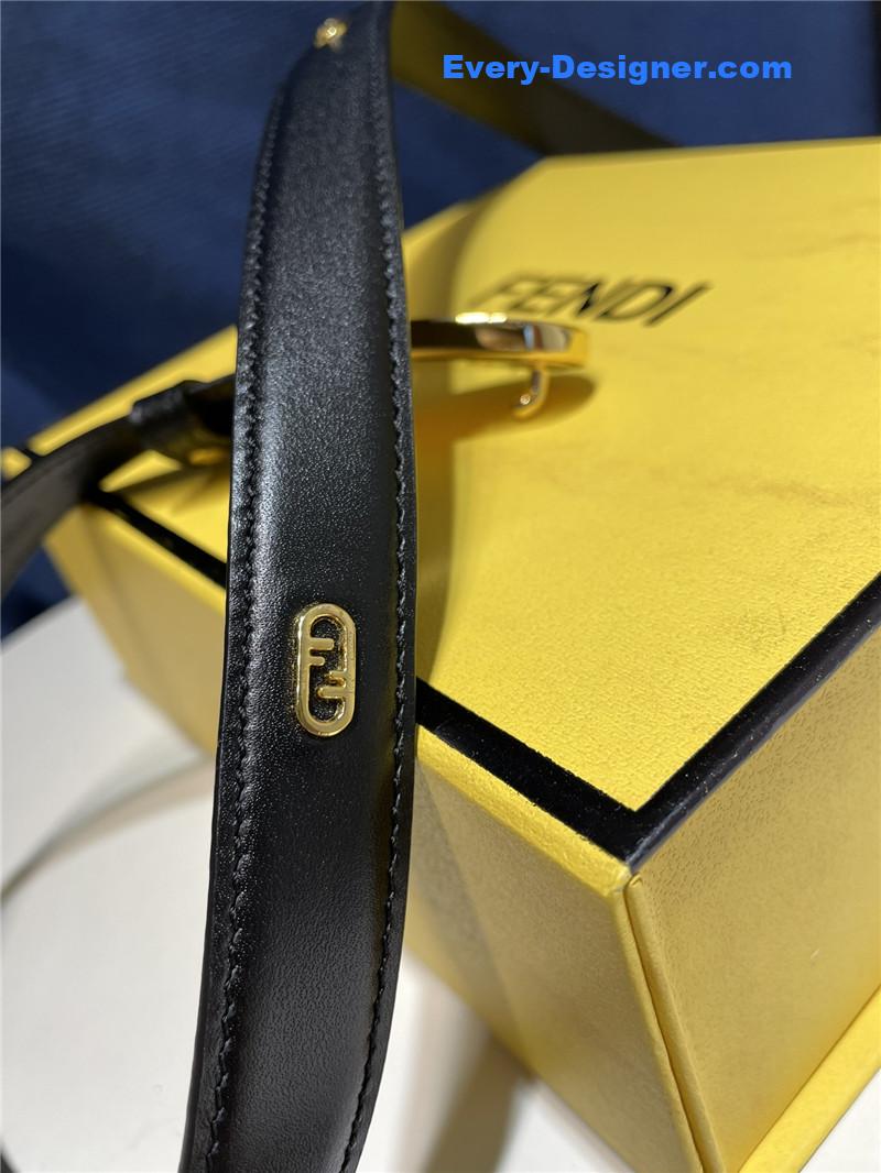 fendi narrow belt with loops