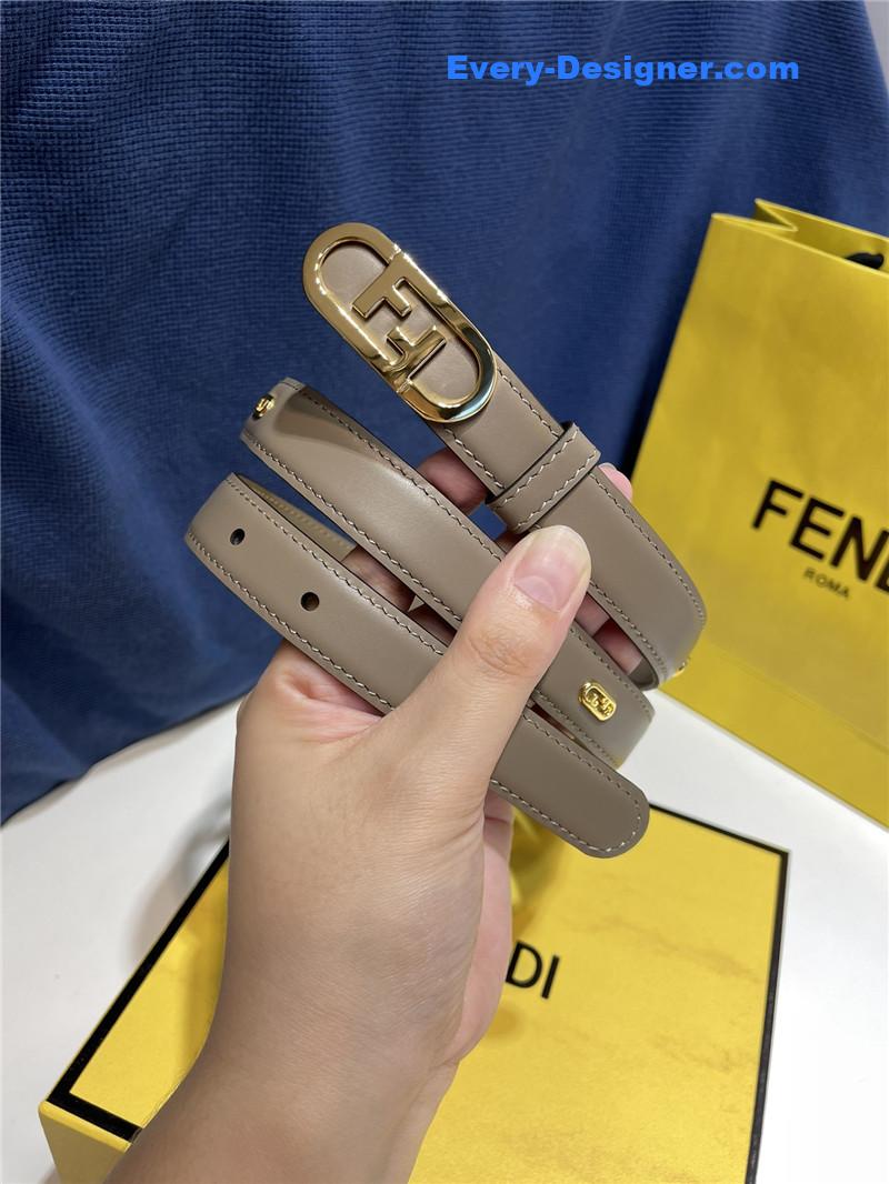 fendi narrow belt with loops
