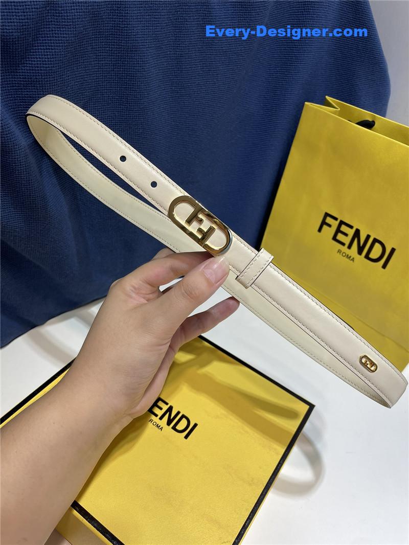 F**di narrow belt with loops