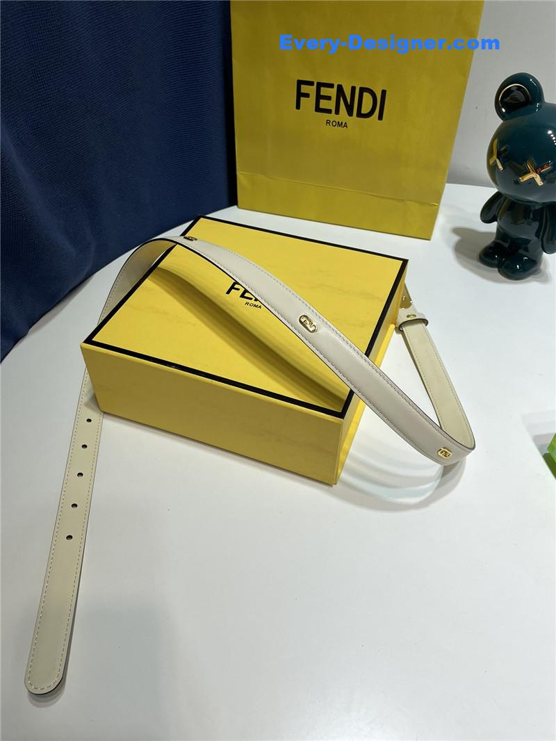 F**di narrow belt with loops