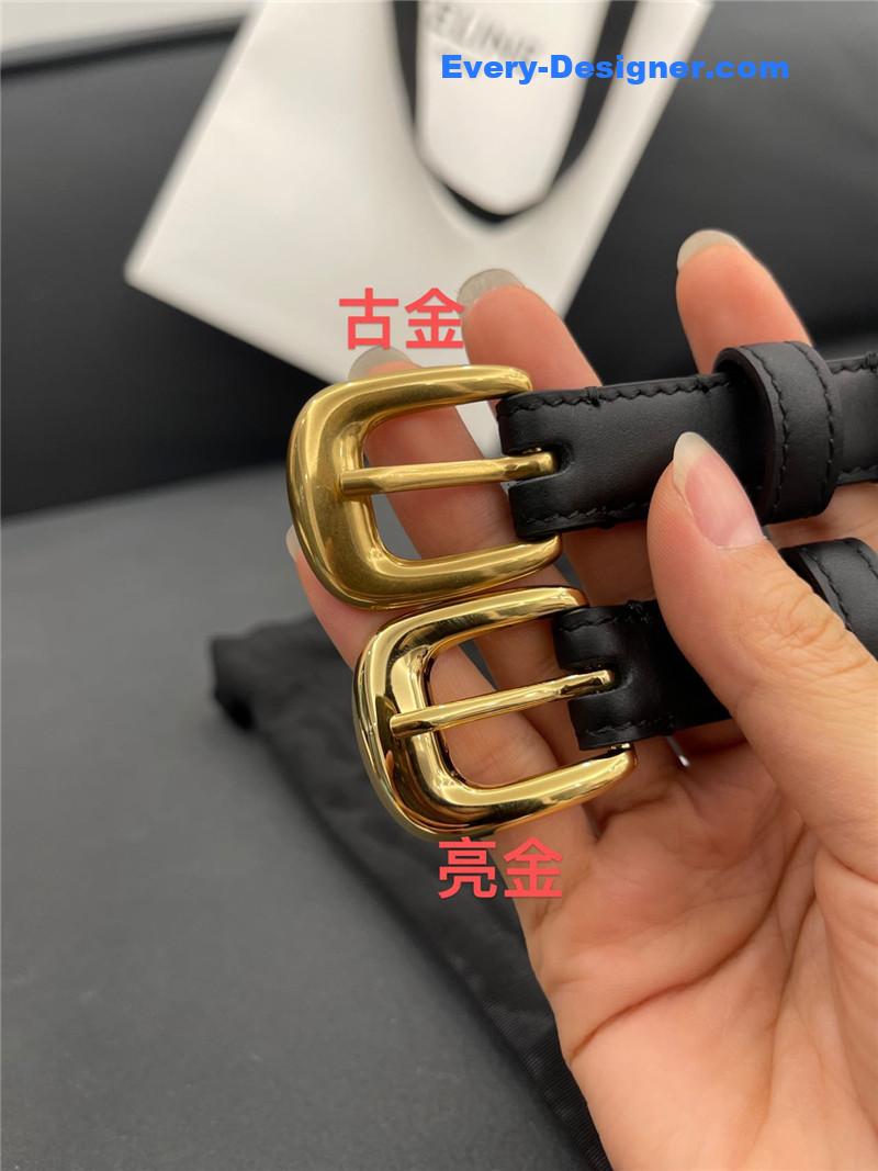 celine pure copper hardware all-match series belt