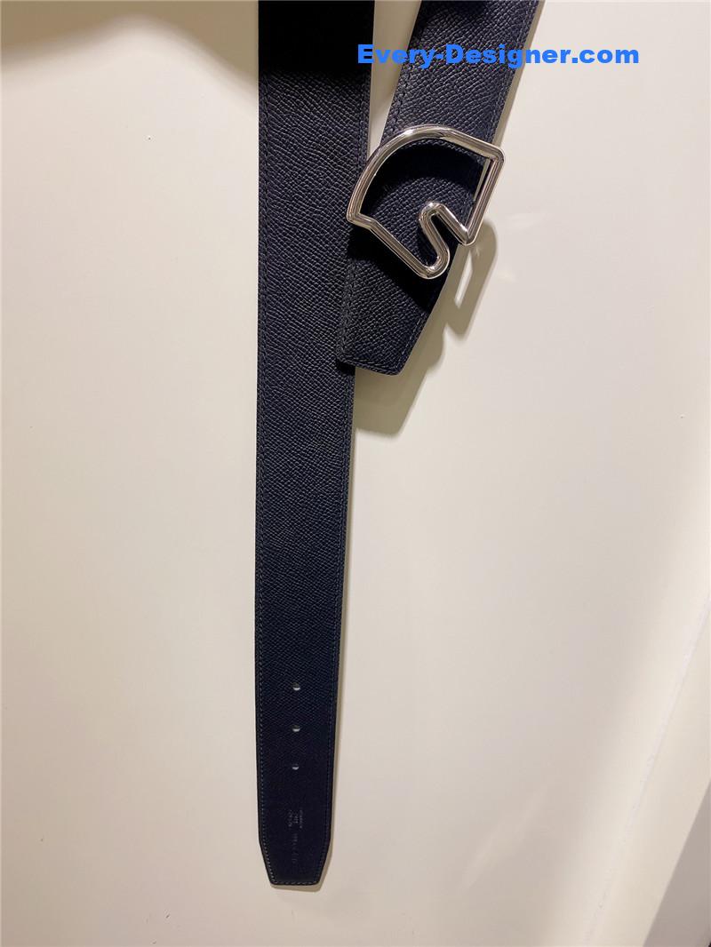 H**me5 palladium-plated metal buckle belt