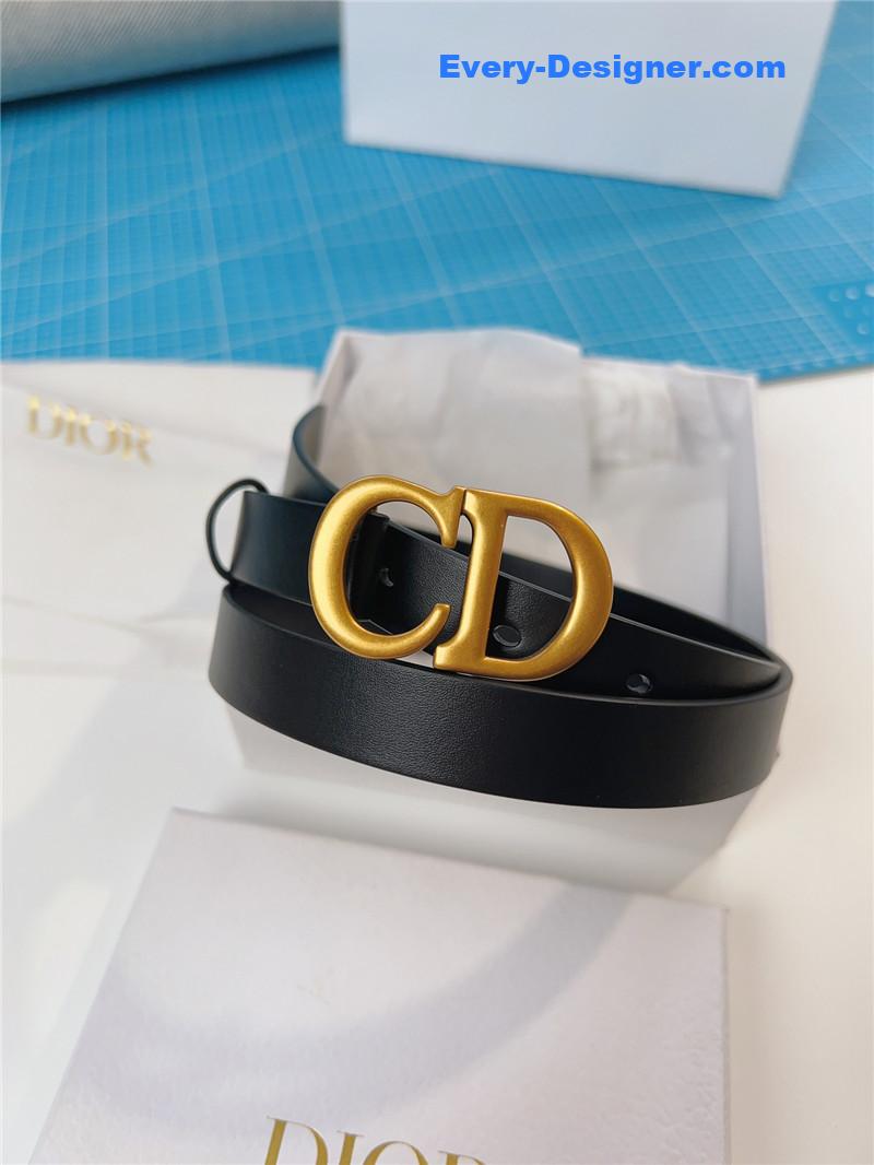 D10r black smooth calfskin c’est belt