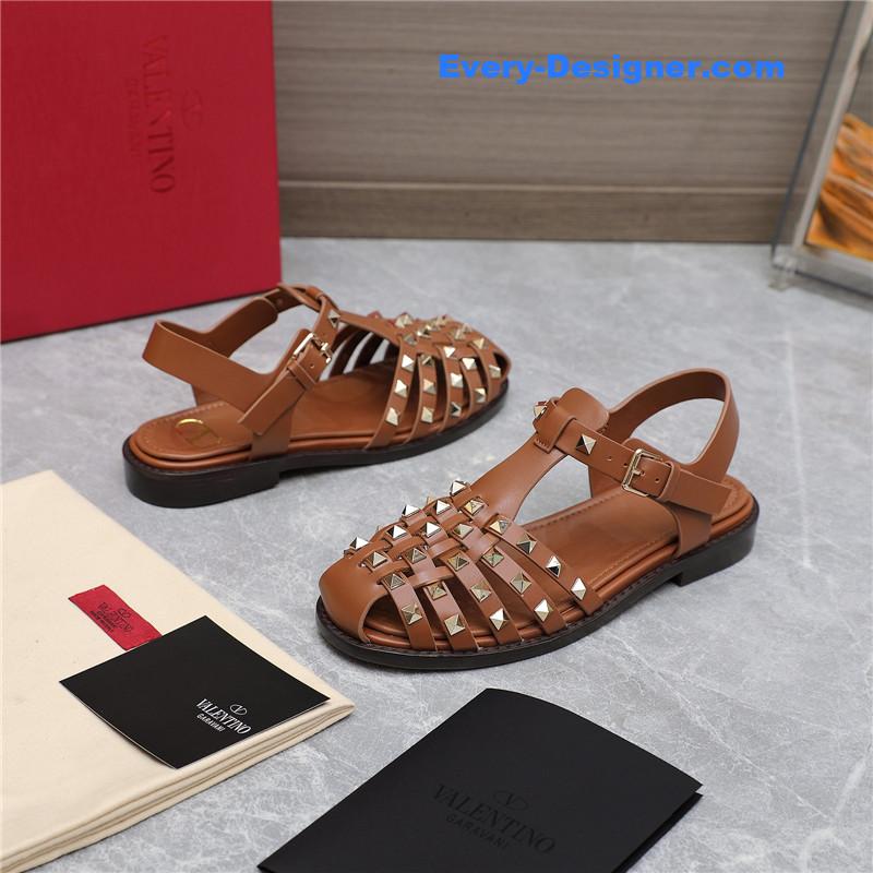 Va1e*ntin0 vintage baotou hollow roman women’s shoes