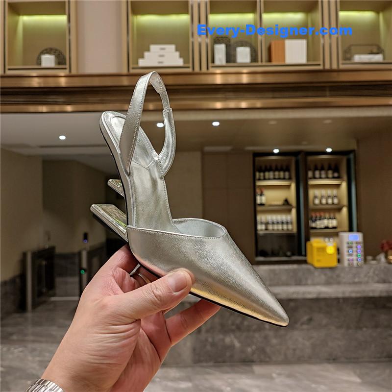 F**di strappy toe high heel sandals