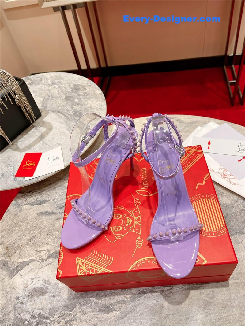 Chr1st1an louboutin spike strap sandals