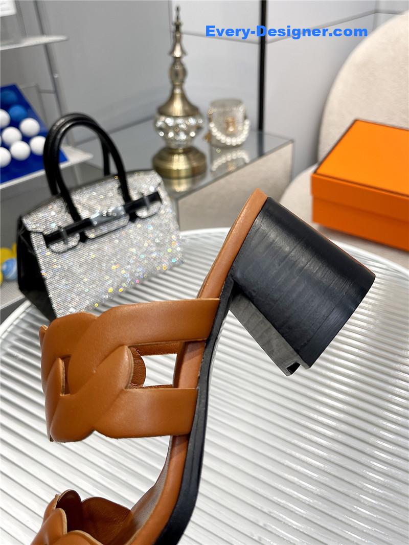 H**me5 pig nose high heel sandals