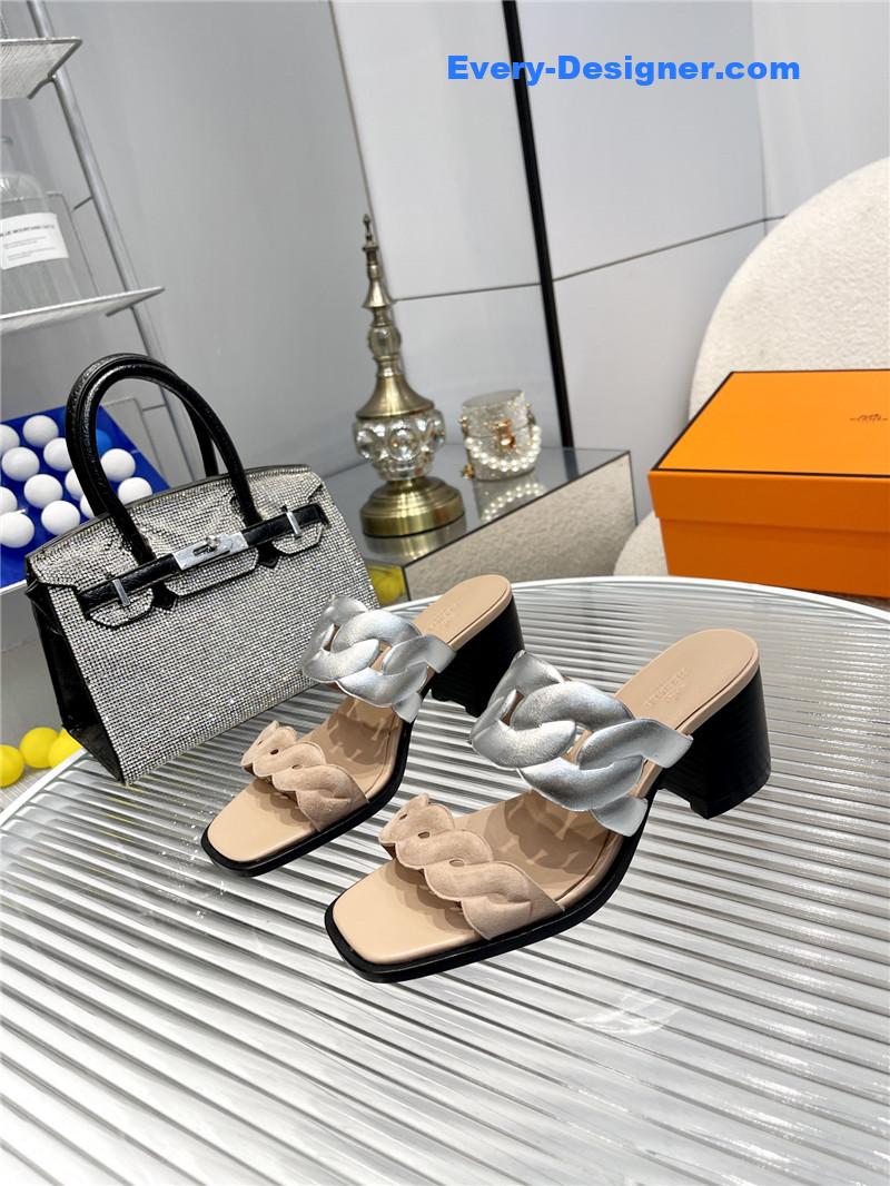 H**me5 pig nose high heel sandals