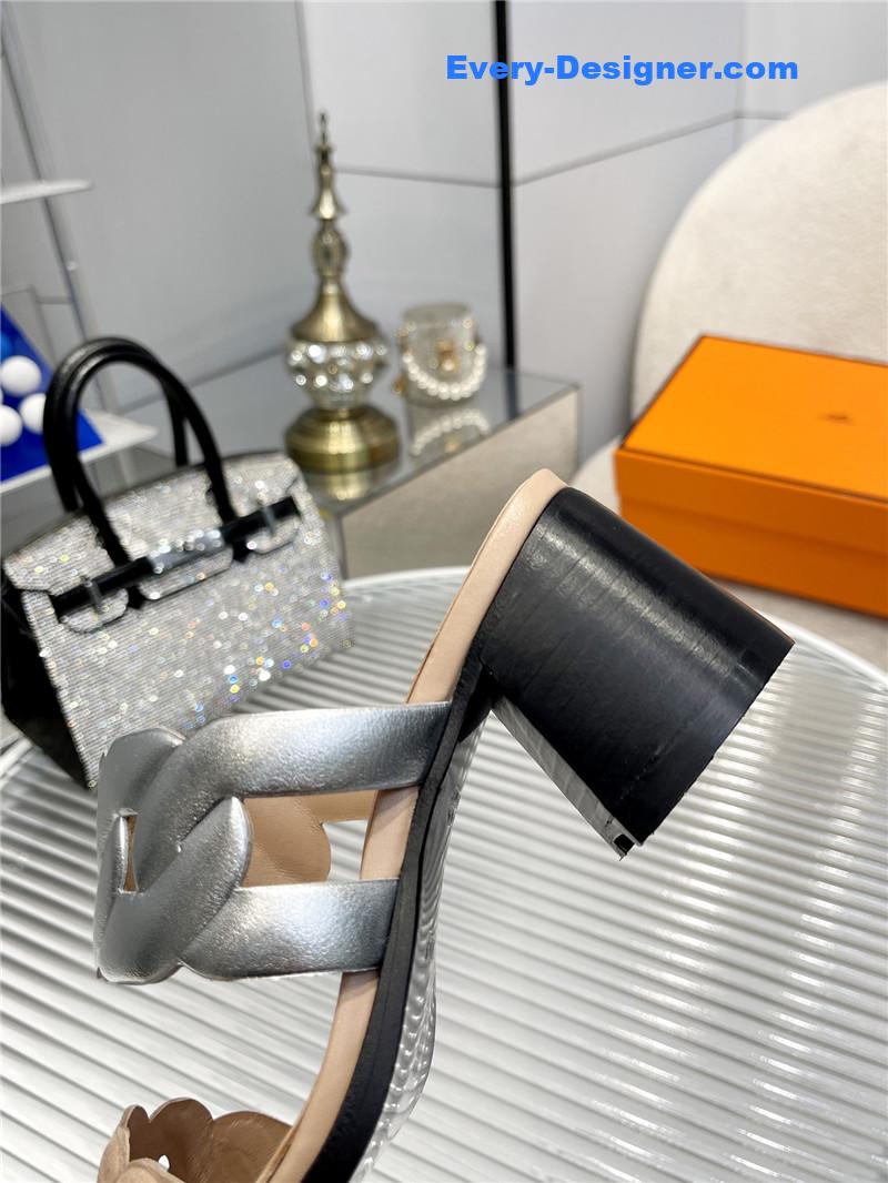 H**me5 pig nose high heel sandals