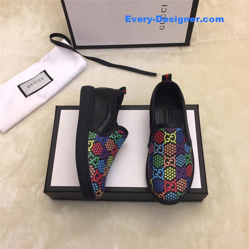 Gucci GG Supreme Unisex Slip On Sneakers