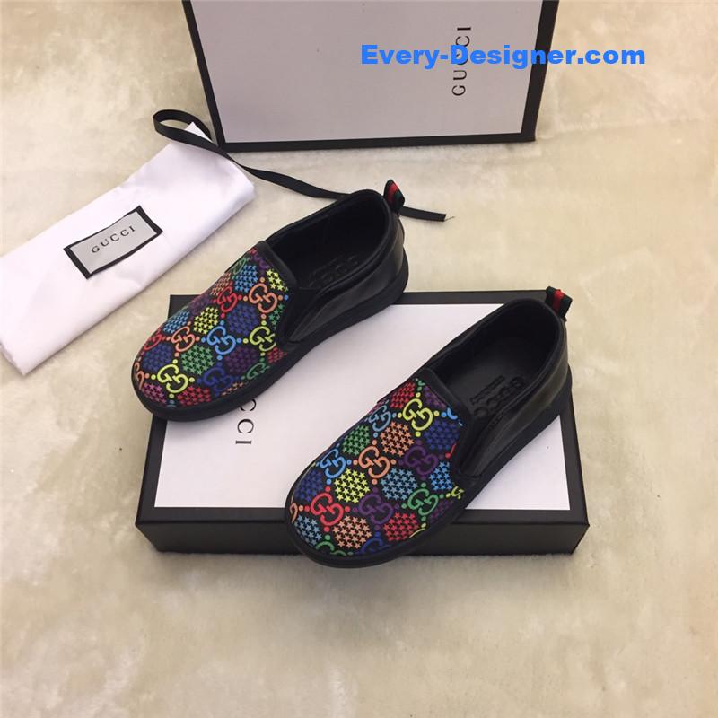 Gucci GG Supreme Unisex Slip On Sneakers