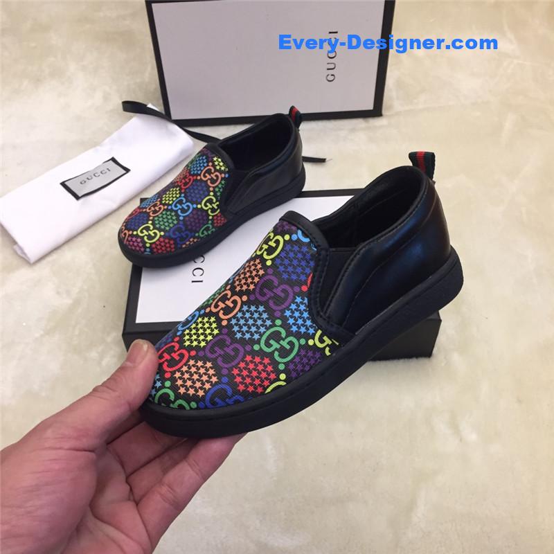 Gucci GG Supreme Unisex Slip On Sneakers