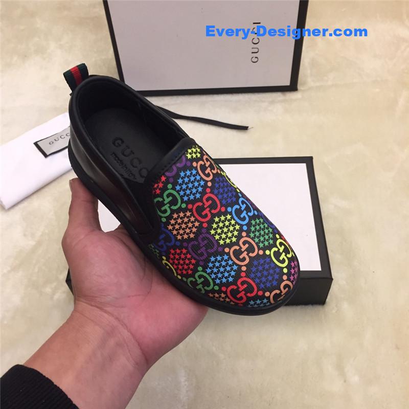 Gucci GG Supreme Unisex Slip On Sneakers