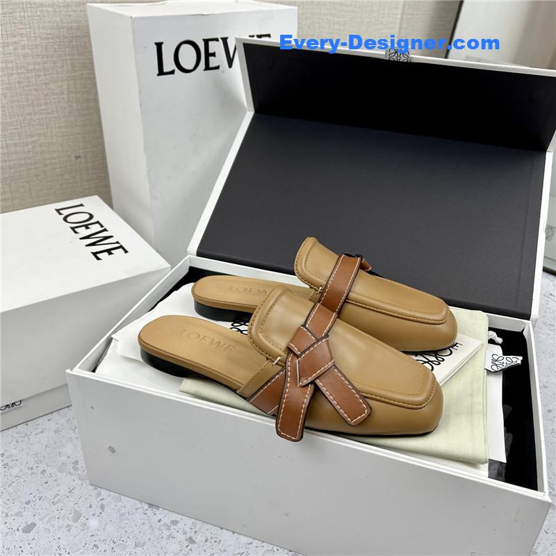 loewe hot new bow Muller slippers