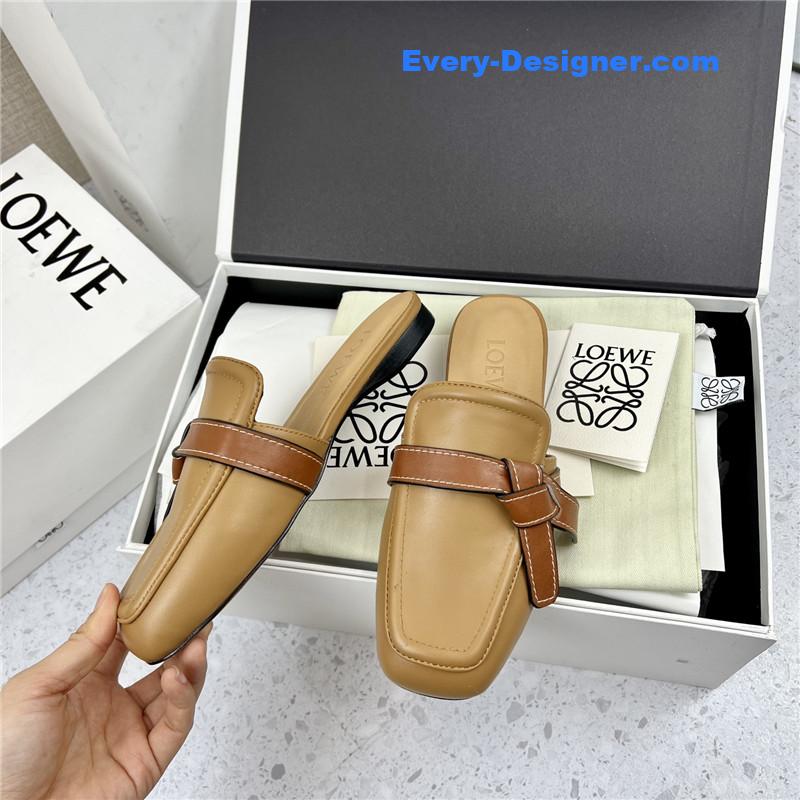 L0ew* hot new bow muller slippers