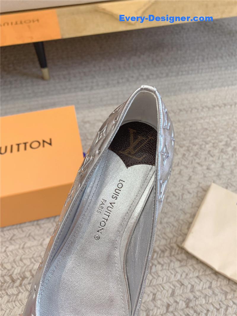 l0vis Vvtt0n lv nina flat bottom bowknot shoes