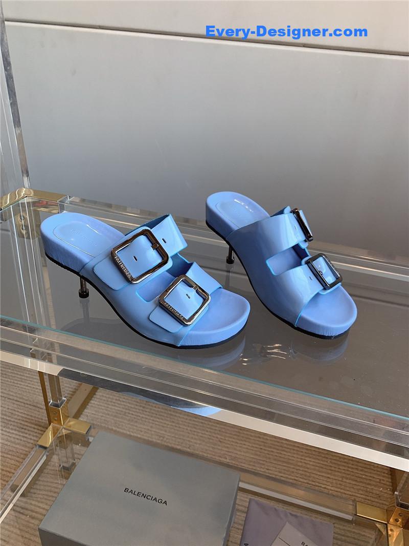 Balenciaga new high-heeled slippers