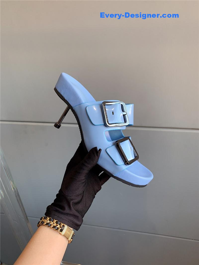 Ba1en*iaga new high-heeled slippers