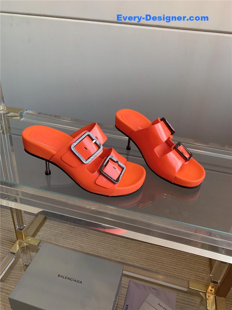 Balenciaga new high-heeled slippers