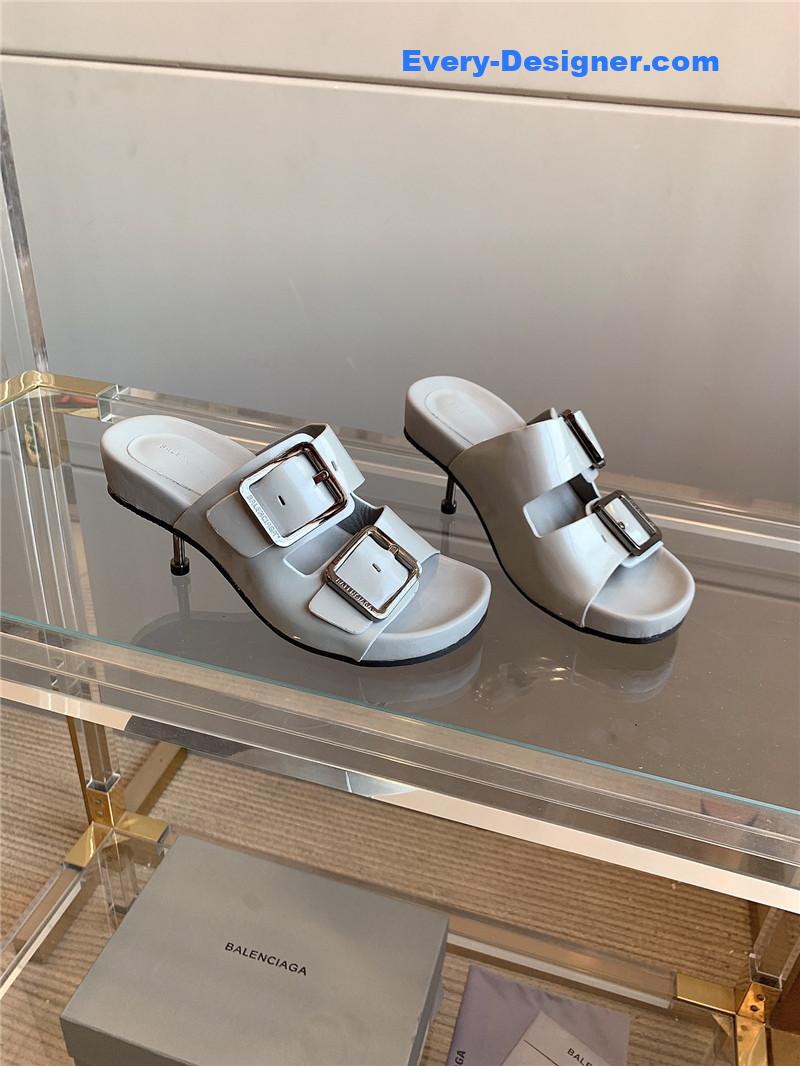 Balenciaga new high-heeled slippers