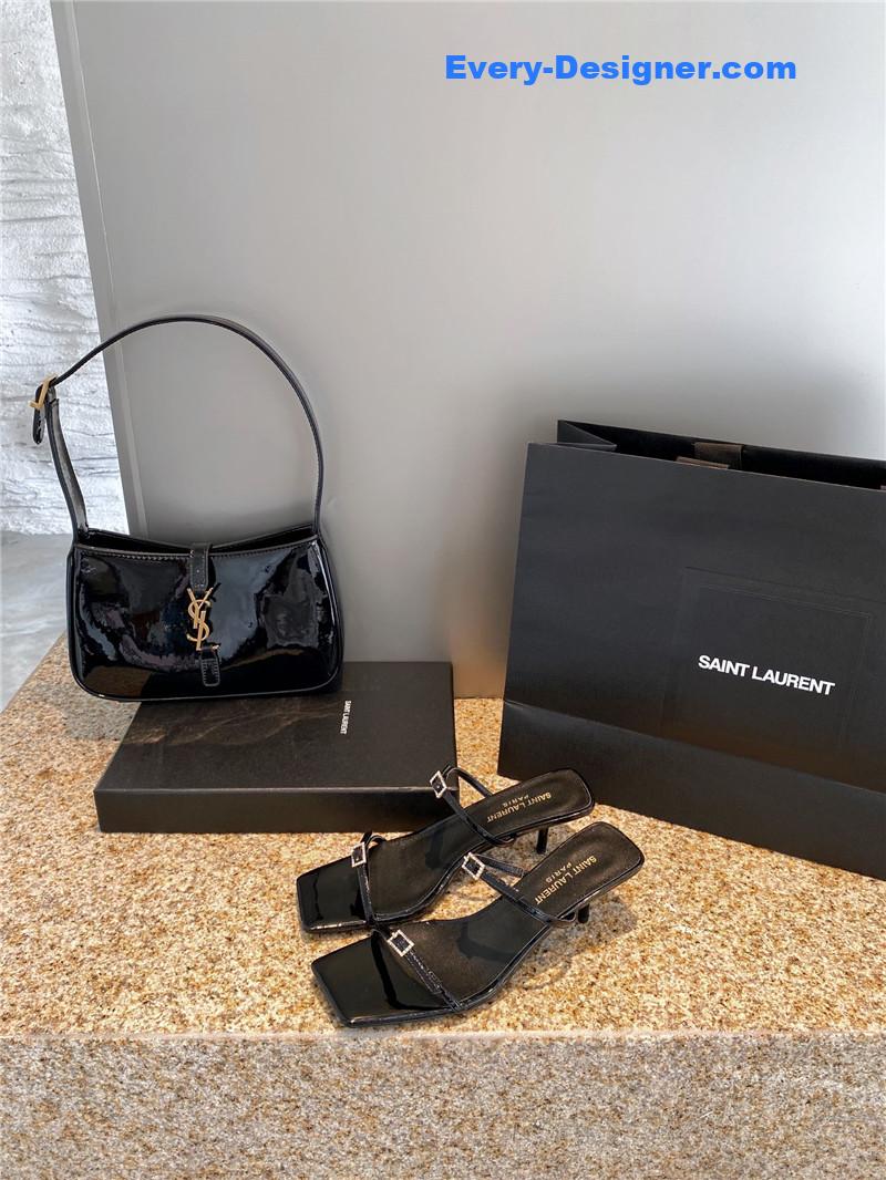 Y51 new rhinestone buckle high-heeled sandals