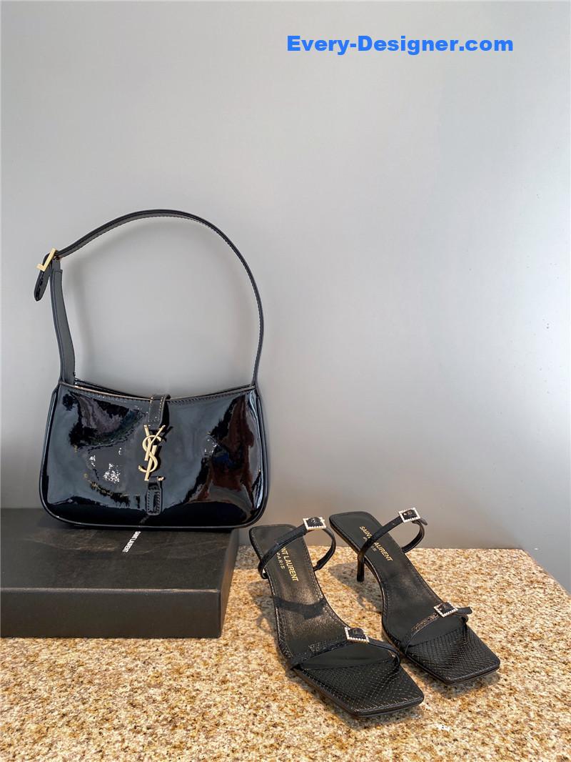 Y51 new rhinestone buckle high-heeled sandals