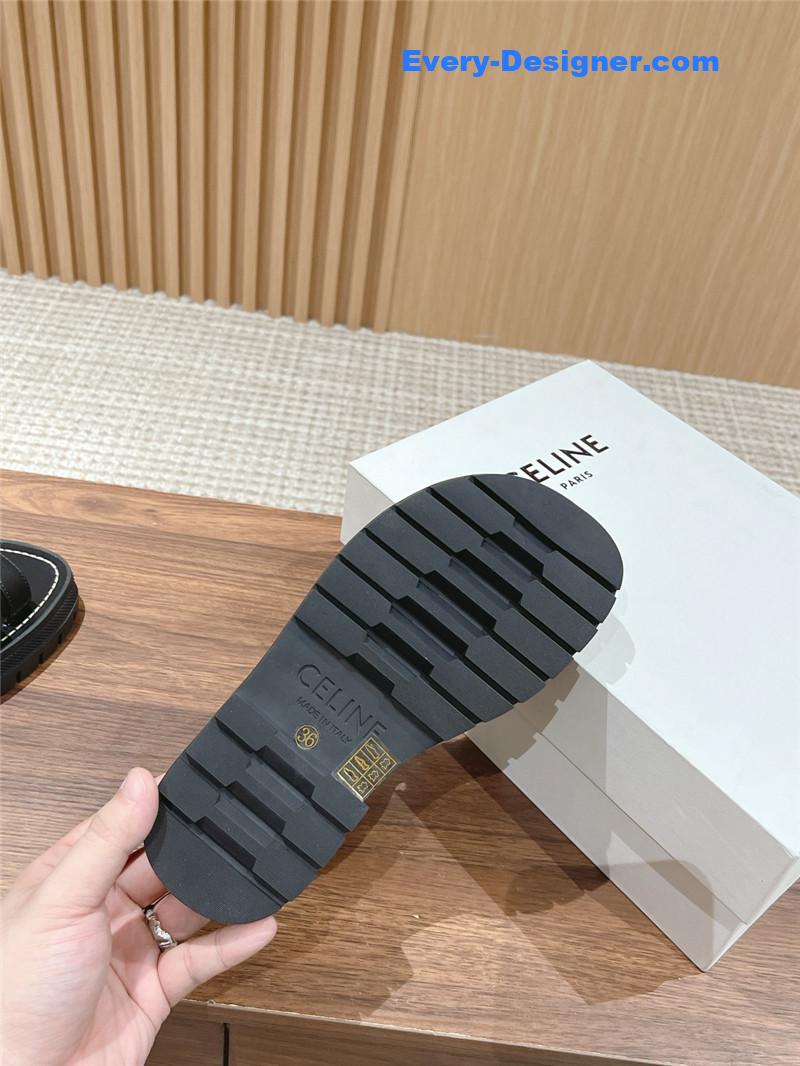 Ce1i*e arc de triomphe vintage roman platform sandals