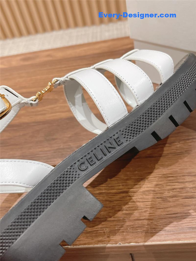 Ce1i*e arc de triomphe vintage roman platform sandals