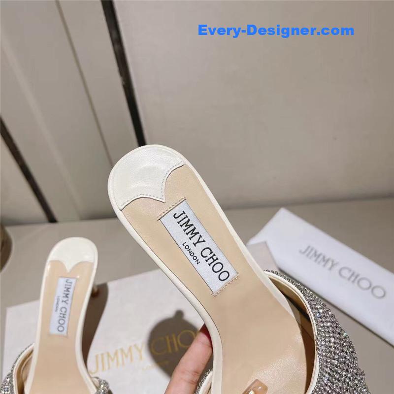 J1m*y Ch00 hand-drilled sandals