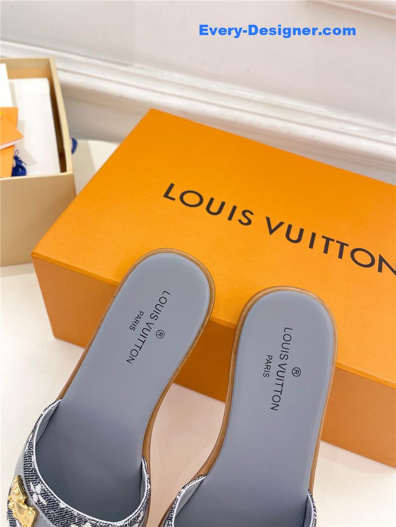 l0vis Vvtt0n lv metal buckle slippers