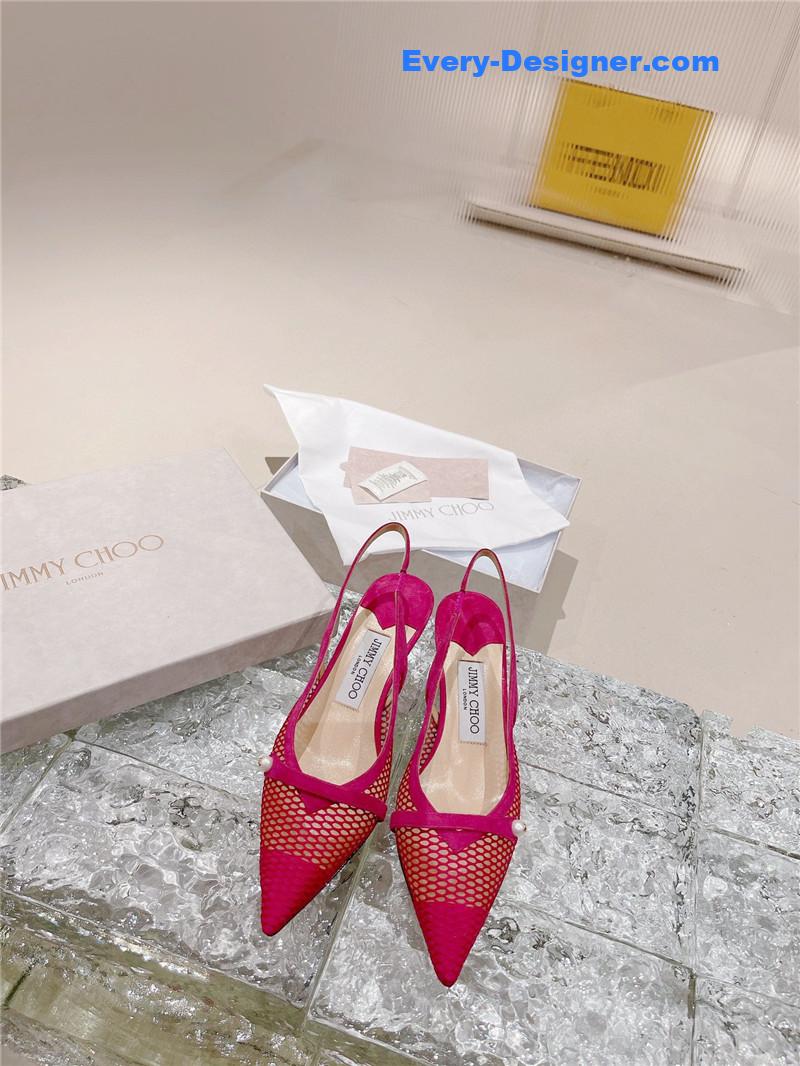 J1m*y Ch00 slingback pumps