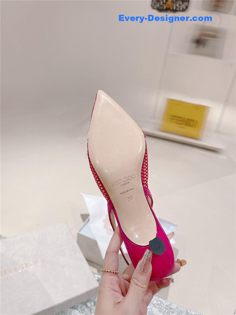 J1m*y Ch00 slingback pumps