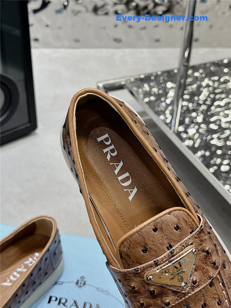 prada new loafers