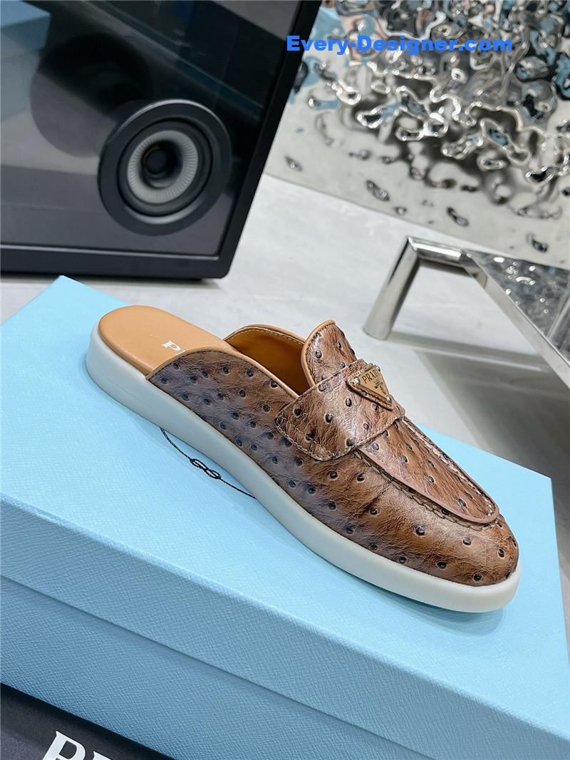 Pra*a new loafers half slippers