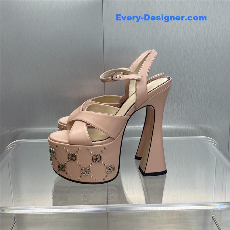 Gvc*1 new high-heeled round toe candy-colored women’s shoes