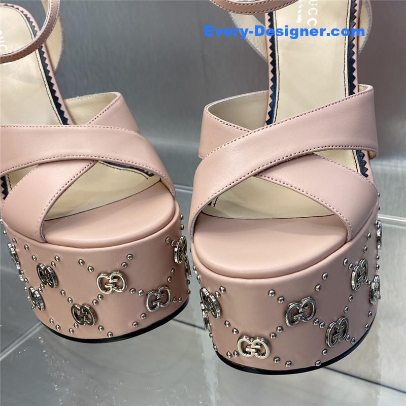 Gvc*1 new high-heeled round toe candy-colored women’s shoes