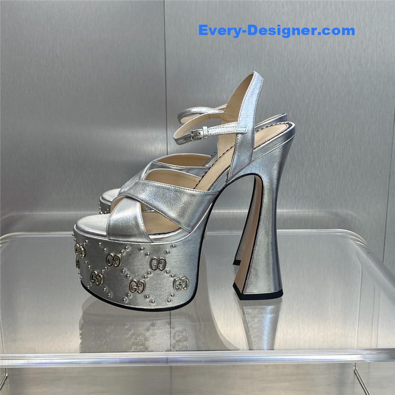 Gvc*1 new high-heeled round toe candy-colored women’s shoes