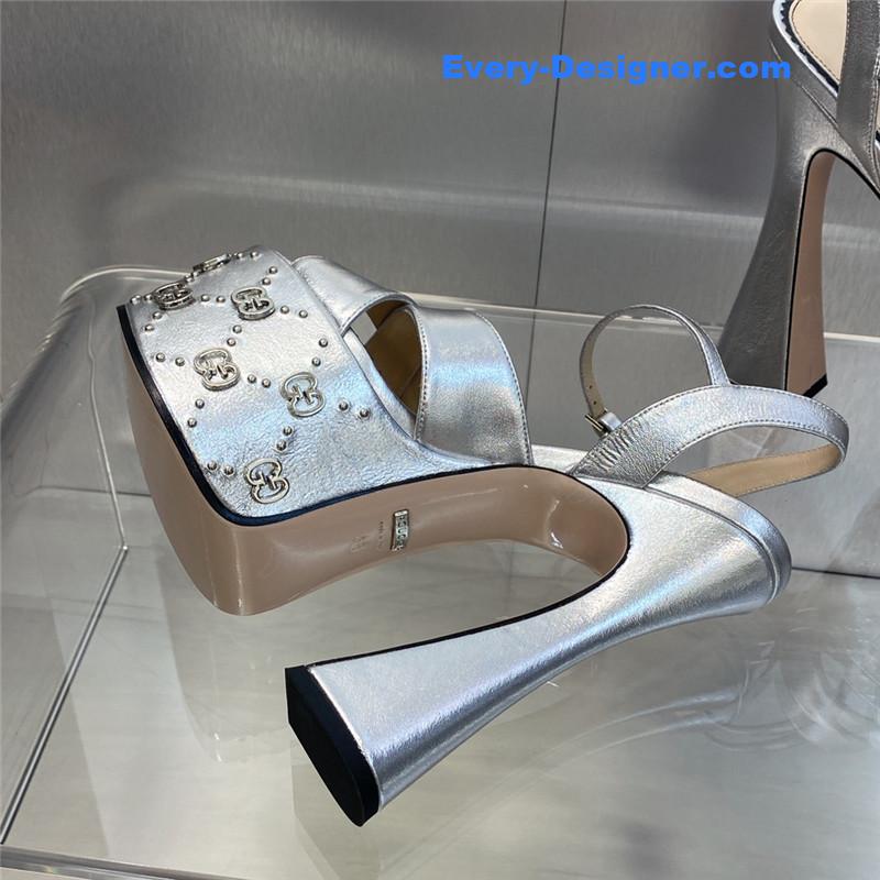 Gvc*1 new high-heeled round toe candy-colored women’s shoes