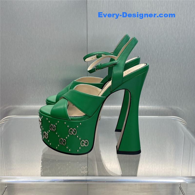 Gvc*1 new high-heeled round toe candy-colored women’s shoes